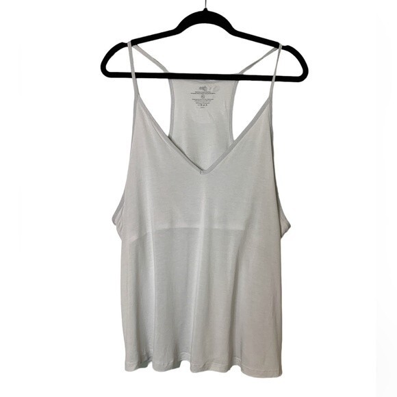 NWOT Pijama Set Tank and short with super soft Tencel fabric blend in Gray. XL - Picture 2 of 8